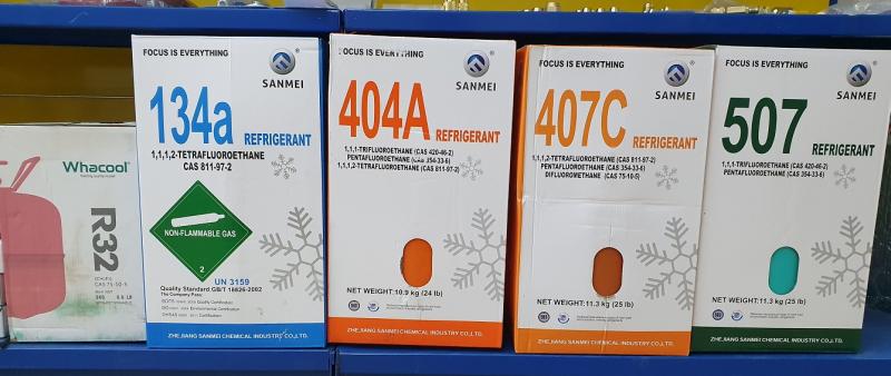 Поступления хладагента SANMEI 