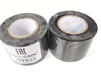 Лента PVC c клеявым слоем. Черная 0,13х48х15000