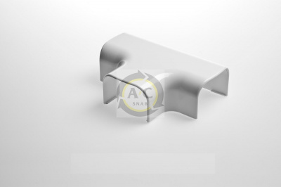 Тройник накладной 90 град "Арктика" 74*55 (Белый)