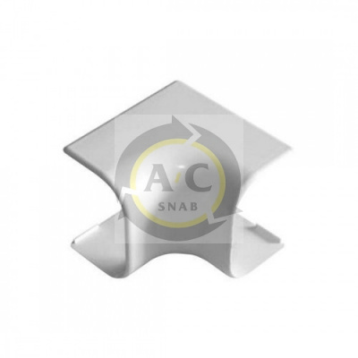 Угол внутренний "Арктика" 74*55 (Белый)