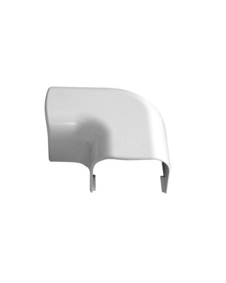 Поворот (Угол плоский на 90 град) "Арктика" 74*55 (Белый) Поворот (Угол плоский на 90 град) "Арктика" 74*55 (Белый)