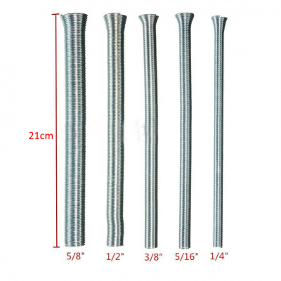 Трубогиб пружинный (набор 1/4"-5/8")