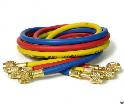 Шланги VALUE под R-22,134,12,404,507,407 150см (R,Y,B)